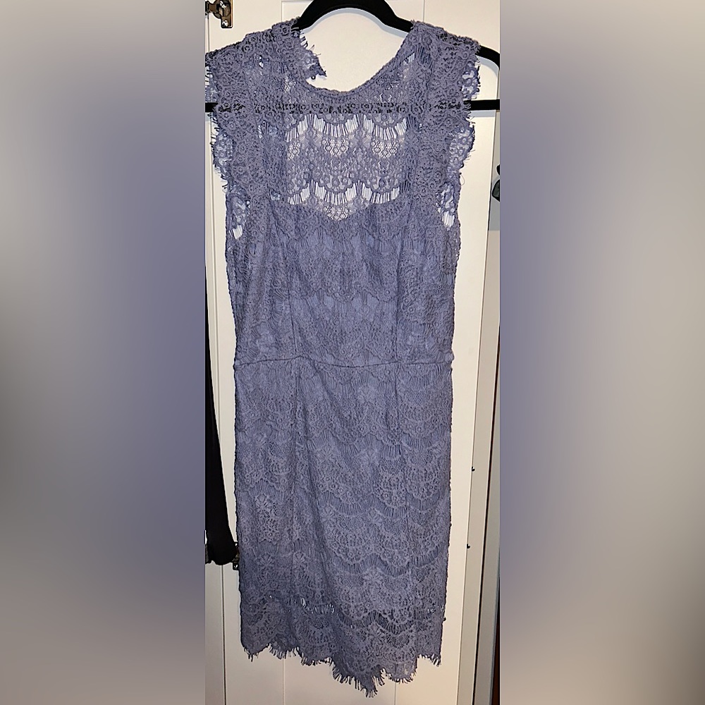 Free people purple lace dress